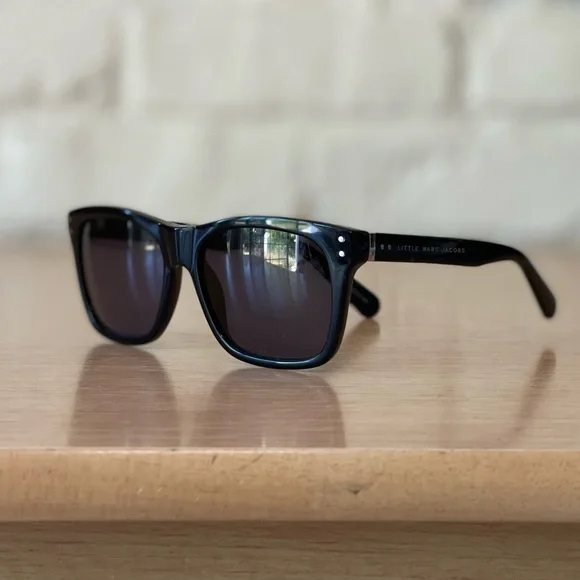 Little Marc Jacobs Marc 159/S 807IR Kids Unisex Sunglasses 48:15:125 Black New